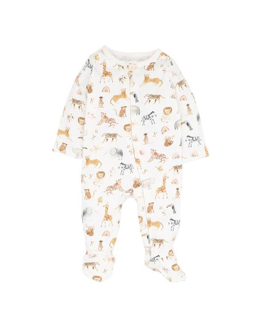 Billie L/S Zipsuit - Billie Print