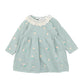 Fern  Emb. Knitted Dress - Sage