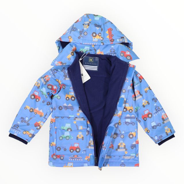 Raincoat Farm Machine - Blue