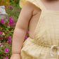 Organic Cotton Muslin Luciana Playsuit - Sunshine