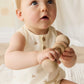 Organic Cotton Archie Playsuit - Forest Night Acorns