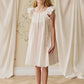 Organic Cotton Muslin Annalise Dress - Pauline Pink
