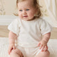 Pima Cotton Myla Top - Parchment