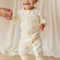 Reece Zip Onepiece - Forest Night Acorns