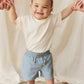 Pima Cotton Eddie Tee - Cloud