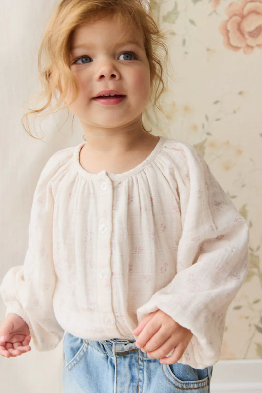 Heather Blouse - Pauline Pink