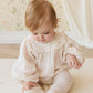 Organic Cotton Muslin Frances Playsuit - Pauline Pink