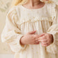 Organic Cotton Muslin Amira Dress - Vintage Ditsy