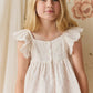 Organic Cotton Muslin Annalise Dress - Pauline Pink