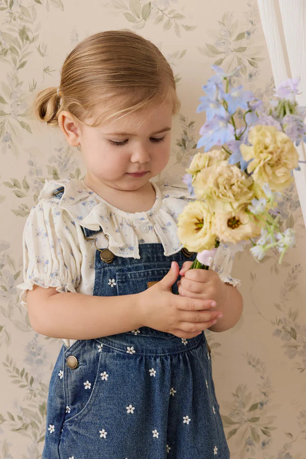 Cecil Overall - Josie Floral Denim