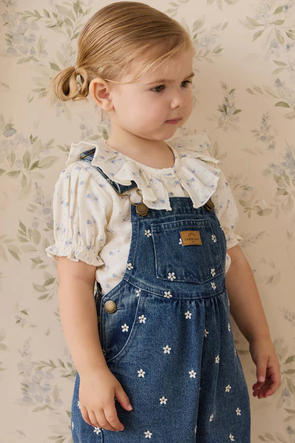 Cecil Overall - Josie Floral Denim