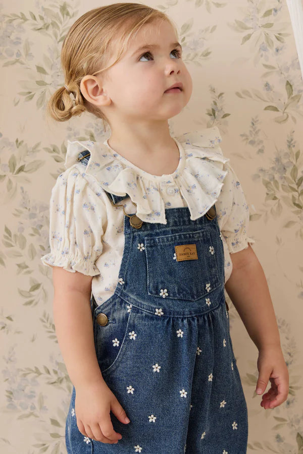 Cecil Overall - Josie Floral Denim