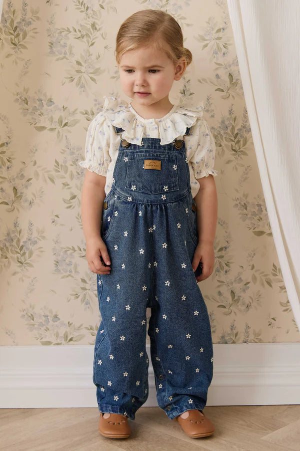 Cecil Overall - Josie Floral Denim