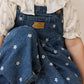 Cecil Overall - Josie Floral Denim