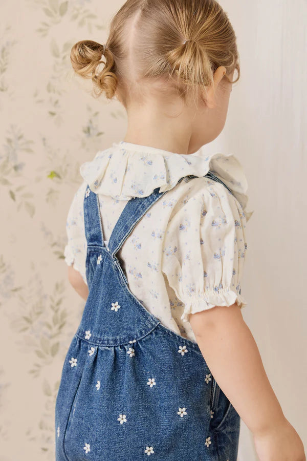 Cecil Overall - Josie Floral Denim