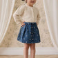 Etta Skirt - Josie Floral Denim