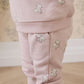 Morgan Track Pant - Bow Kitties Mauve