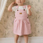 Norah Overall Dress - Paula Powder