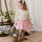Lottie Skirt - Petite Heart Carnation