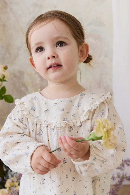 Nathalie Blouse - Juniper Fields Blue