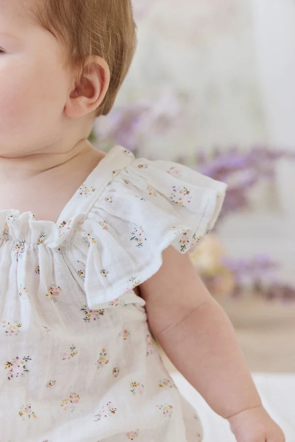 Muslin Harriet Playsuit - Ayla Whisper