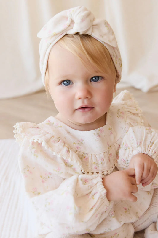 Muslin Headband - Emelia Pink