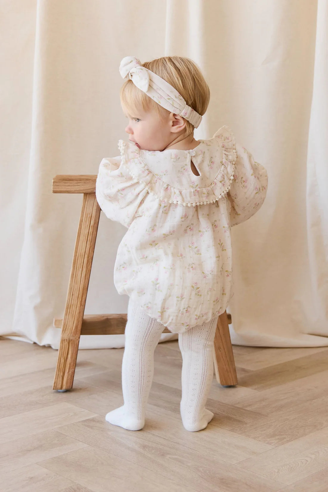 Muslin Malia Playsuit - Emelia Pink