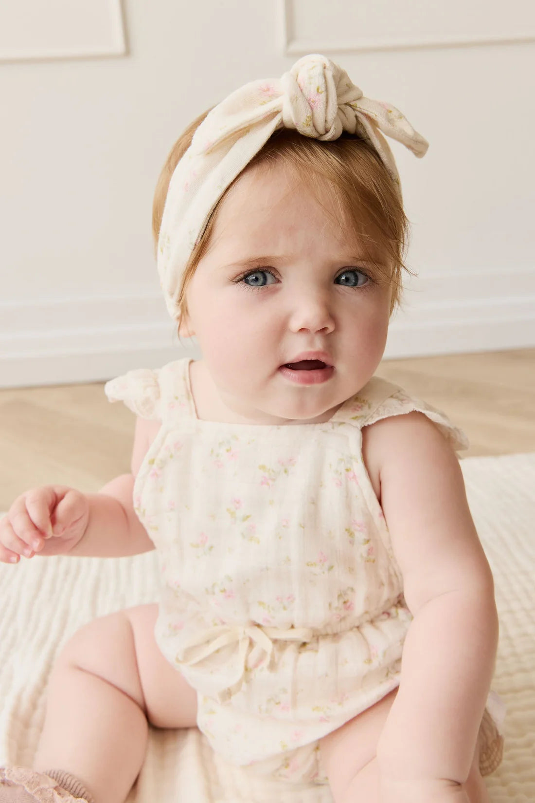 Muslin Headband - Emelia Pink