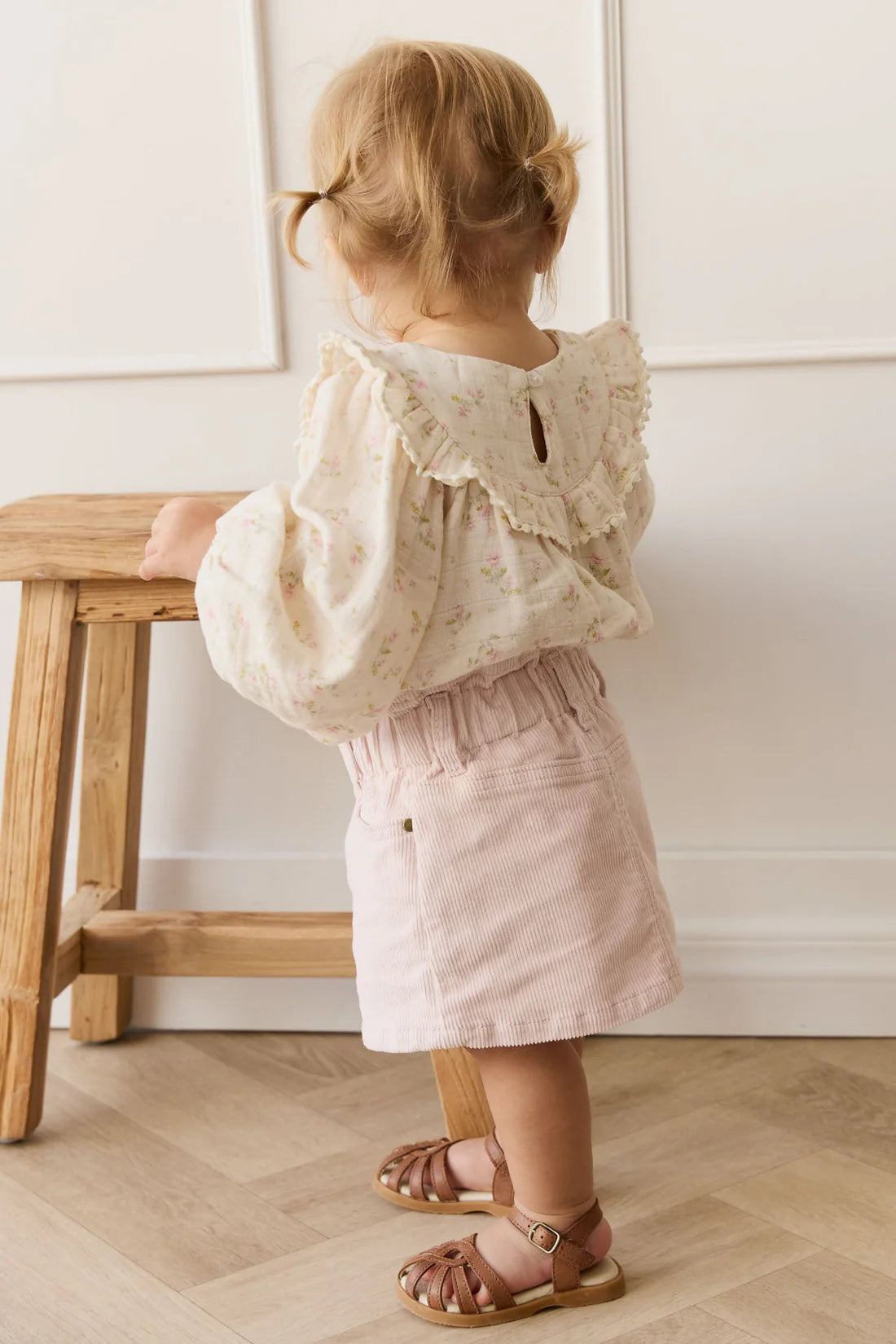 Muslin Malia Playsuit - Emelia Pink
