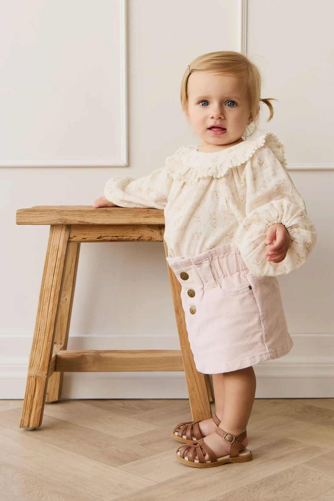 Muslin Malia Playsuit - Emelia Pink