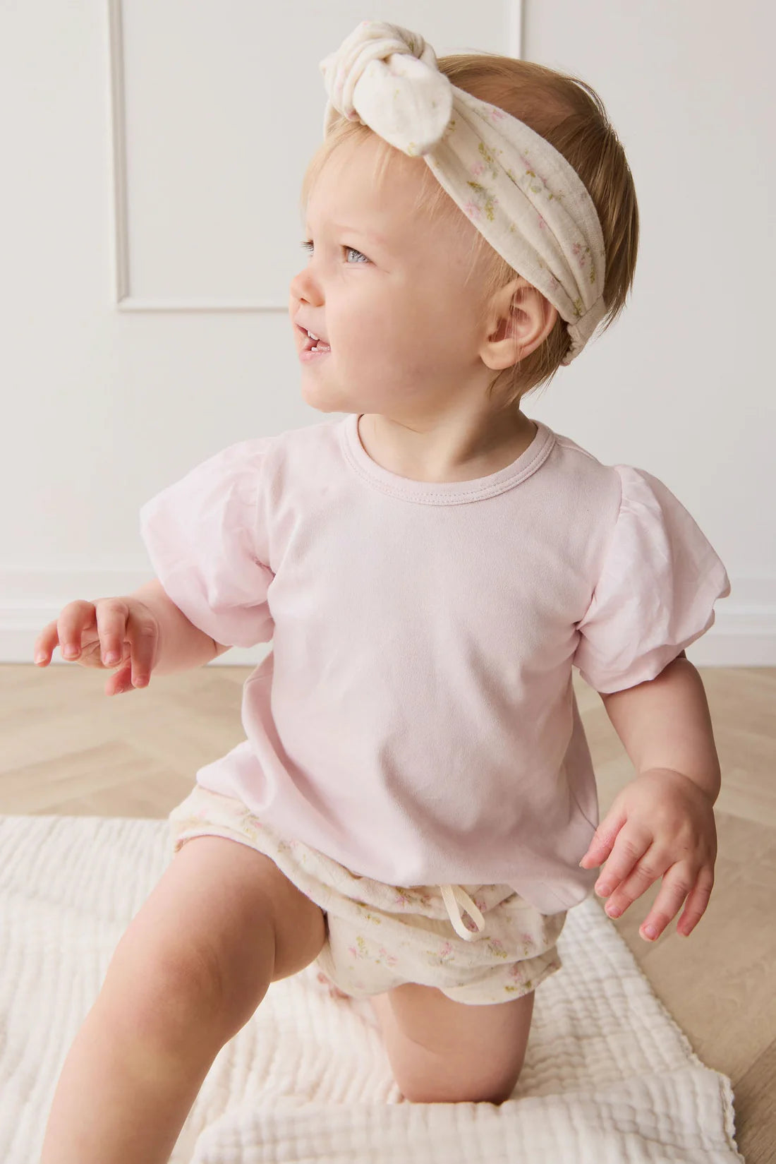 Pima Cotton Myla Top - Soft Misty Rose