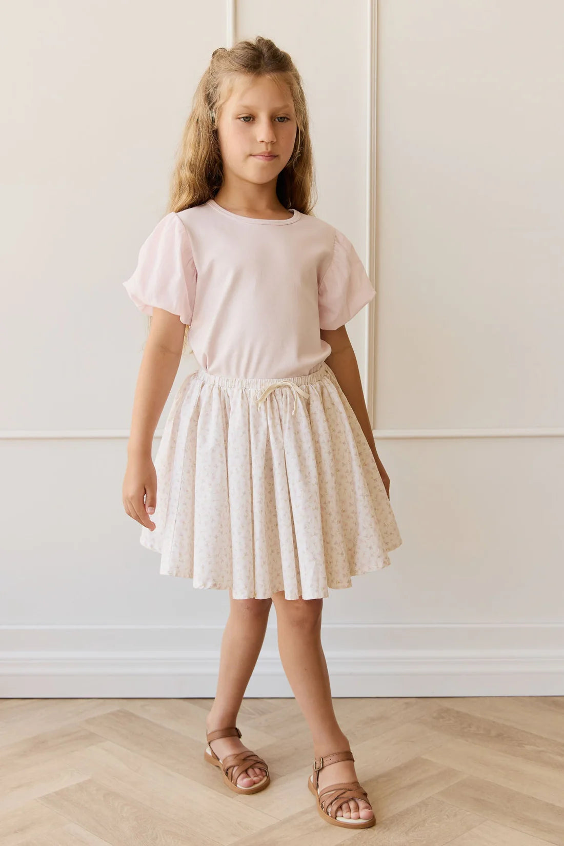 Pima Cotton Myla Top - Soft Misty Rose