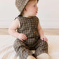 Milo Jumpsuit - Variegated Grid Tarmac