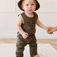 Milo Jumpsuit - Variegated Grid Tarmac