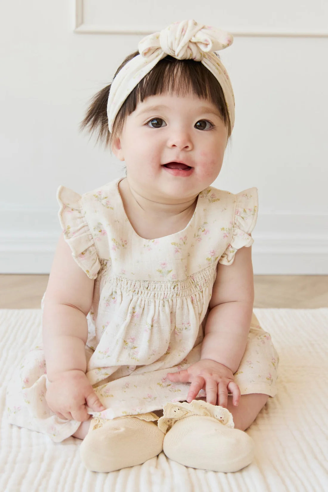 Muslin Headband - Emelia Pink