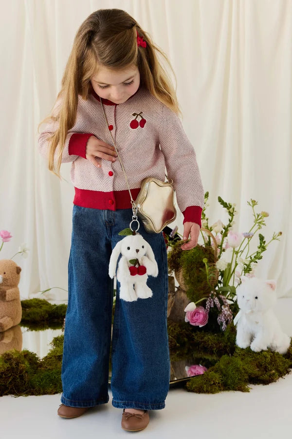 Cherry Penelope Keyring - Marshmallow