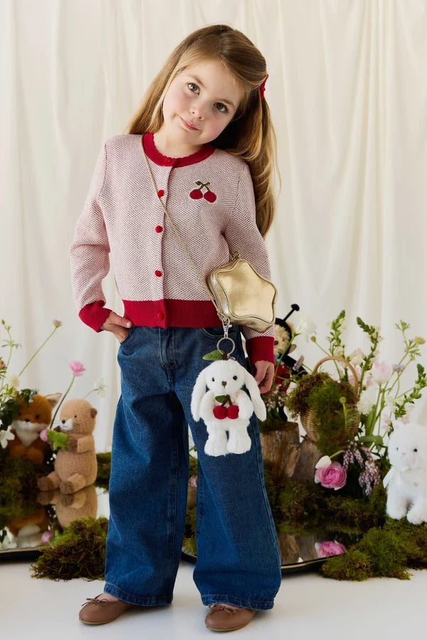Cherry Penelope Keyring - Marshmallow