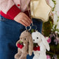 Cherry Penelope Keyring - Walnut