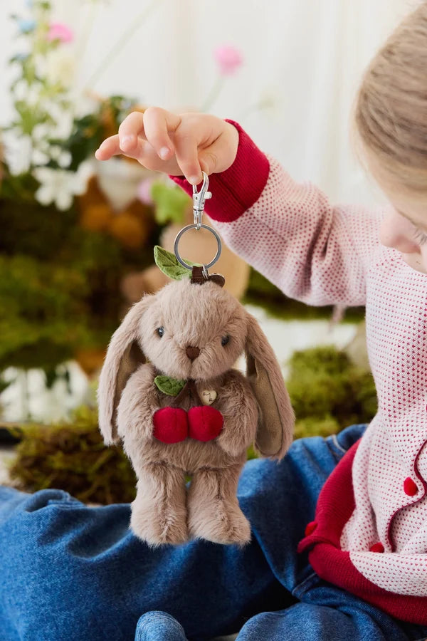 Cherry Penelope Keyring - Walnut