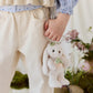 Peaches Penelope Keyring - Ivory