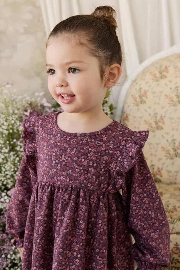 Frankie Dress - Fig Floral