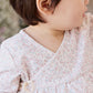 Clemence Wrap Top - Posy Milk