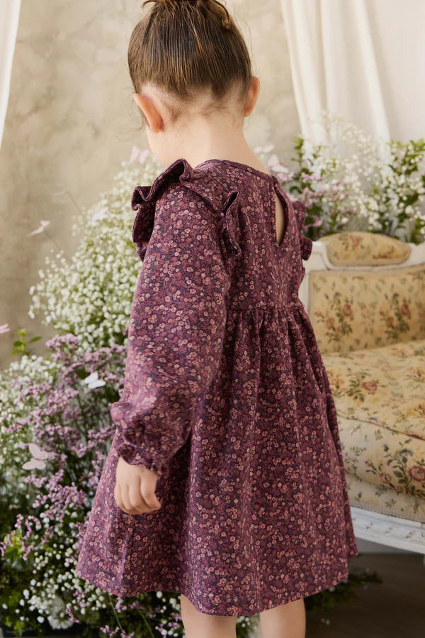 Frankie Dress - Fig Floral