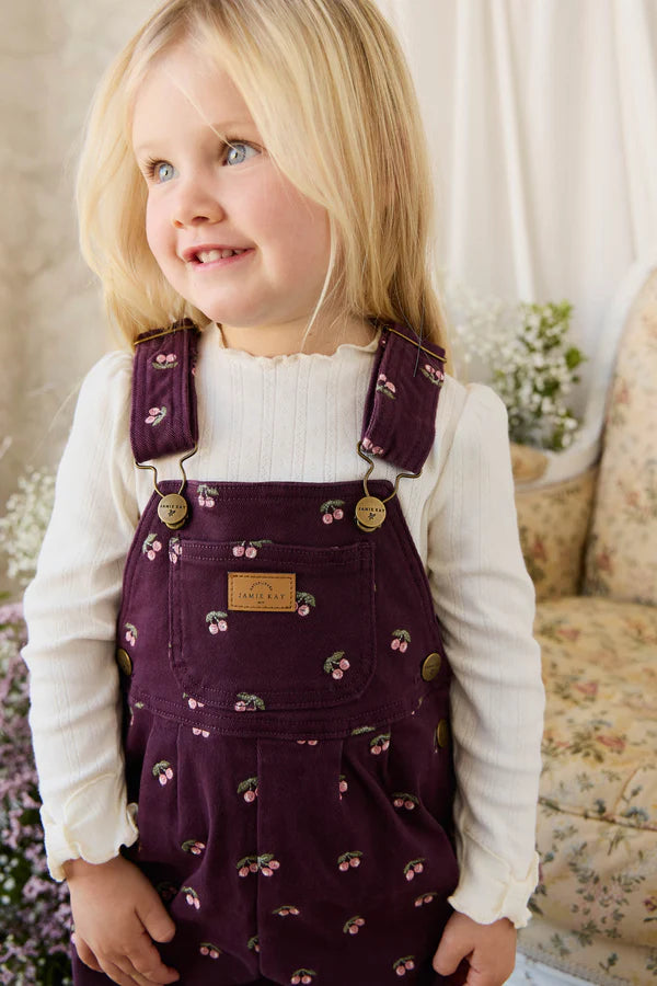 Pointelle Eliane Top - Parchment