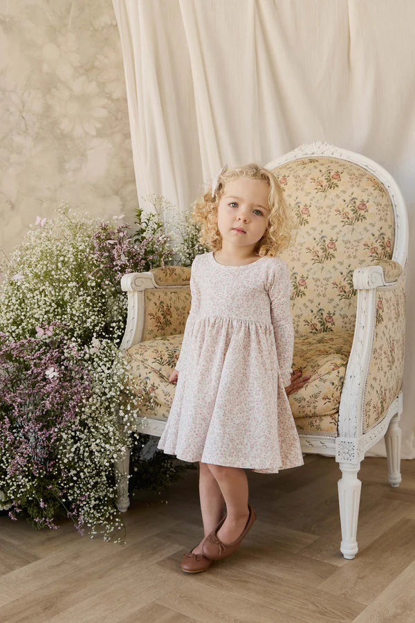 Tallulah Dress - Posy Milk