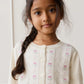 Willow Cardigan - Willow Jacquard Parchment