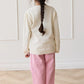 Willow Cardigan - Willow Jacquard Parchment