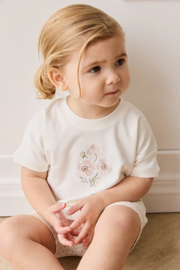 Pima Mimi Top - Parchment Penelope Rose Quartz