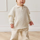 Wade Knitted Jumper - Cloud