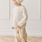 Harry Knit Jumper - Oatmeal Hay Fleck